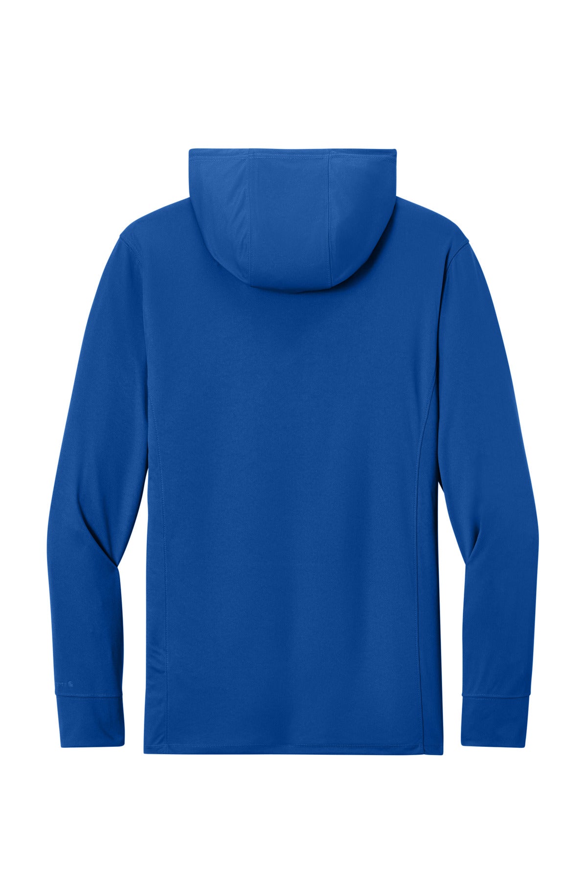 Carhartt Force Sun Defender Long Sleeve Hooded T-Shirt - Royal Glass Blue