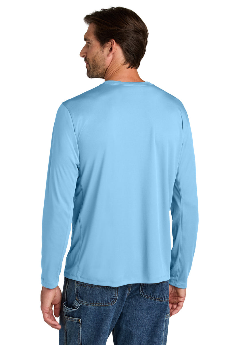 Carhartt Force Sun Defender Long Sleeve T-Shirt - Fresh Water Blue