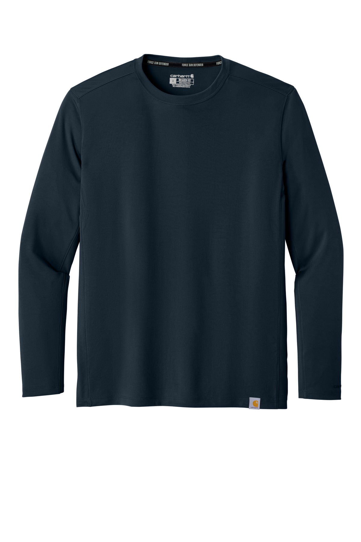 Carhartt Force Sun Defender Long Sleeve T-Shirt - Navy