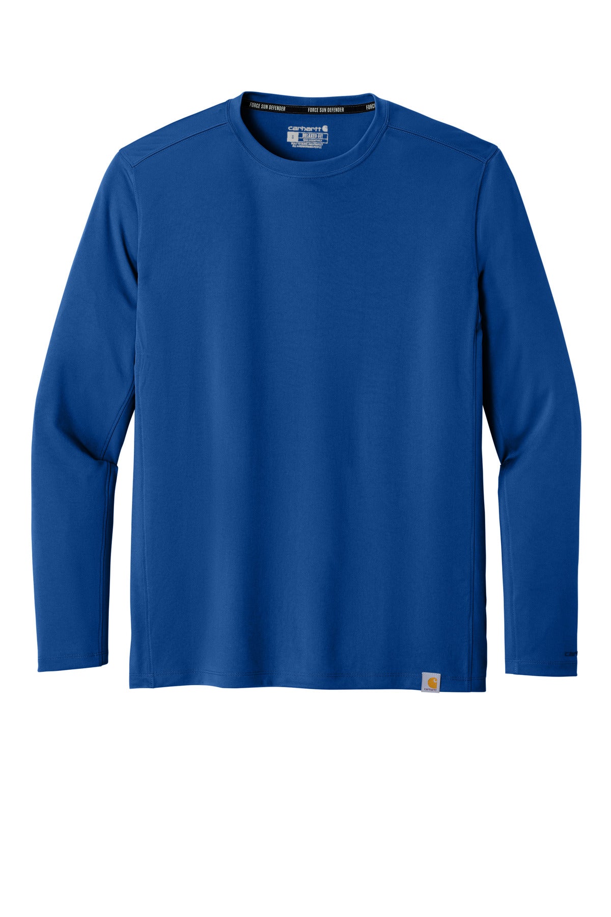Carhartt Force Sun Defender Long Sleeve T-Shirt - Royal Glass Blue