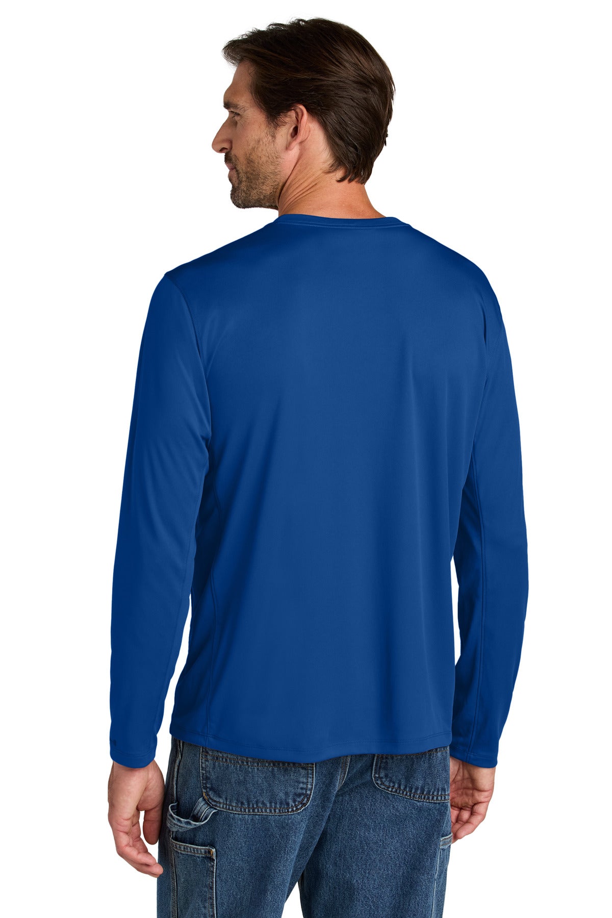 Carhartt Force Sun Defender Long Sleeve T-Shirt - Royal Glass Blue