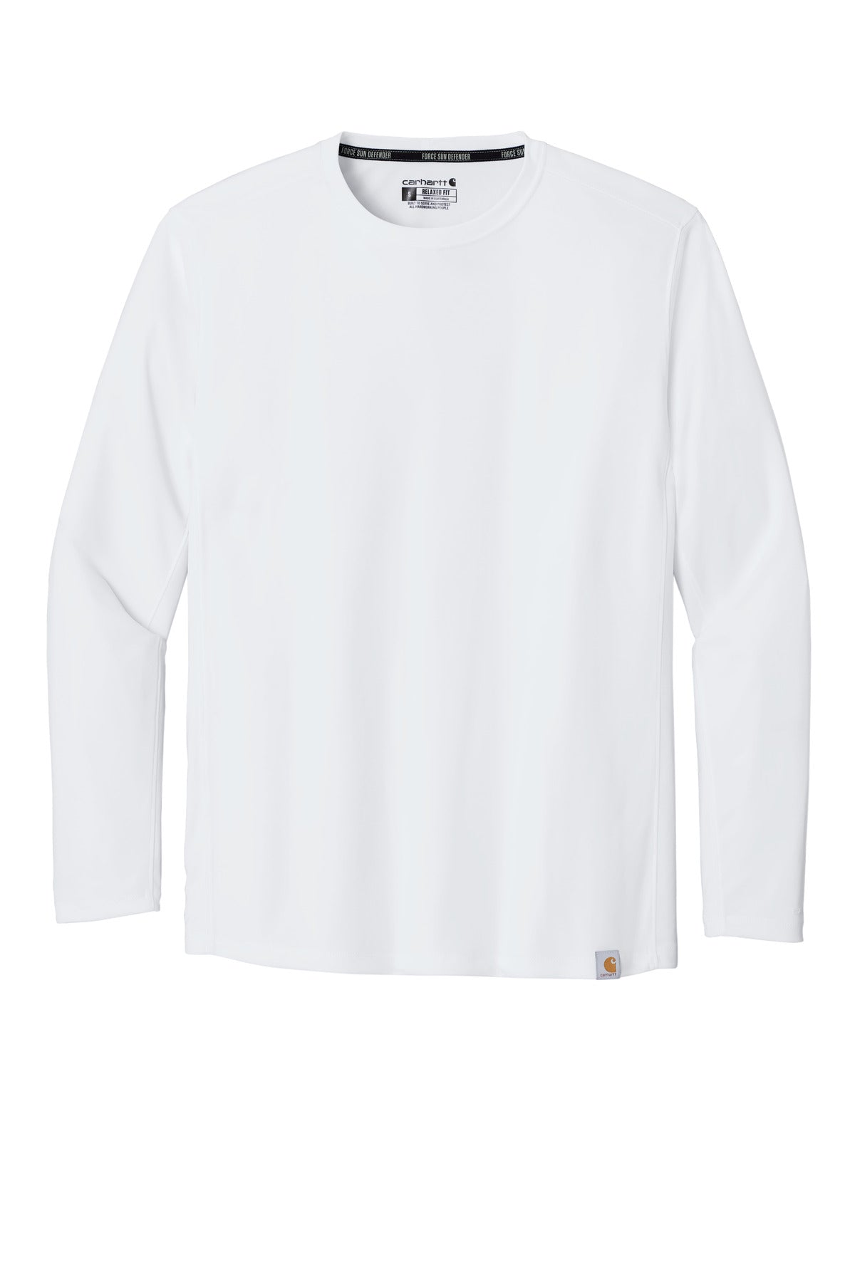 Carhartt Force Sun Defender Long Sleeve T-Shirt - White