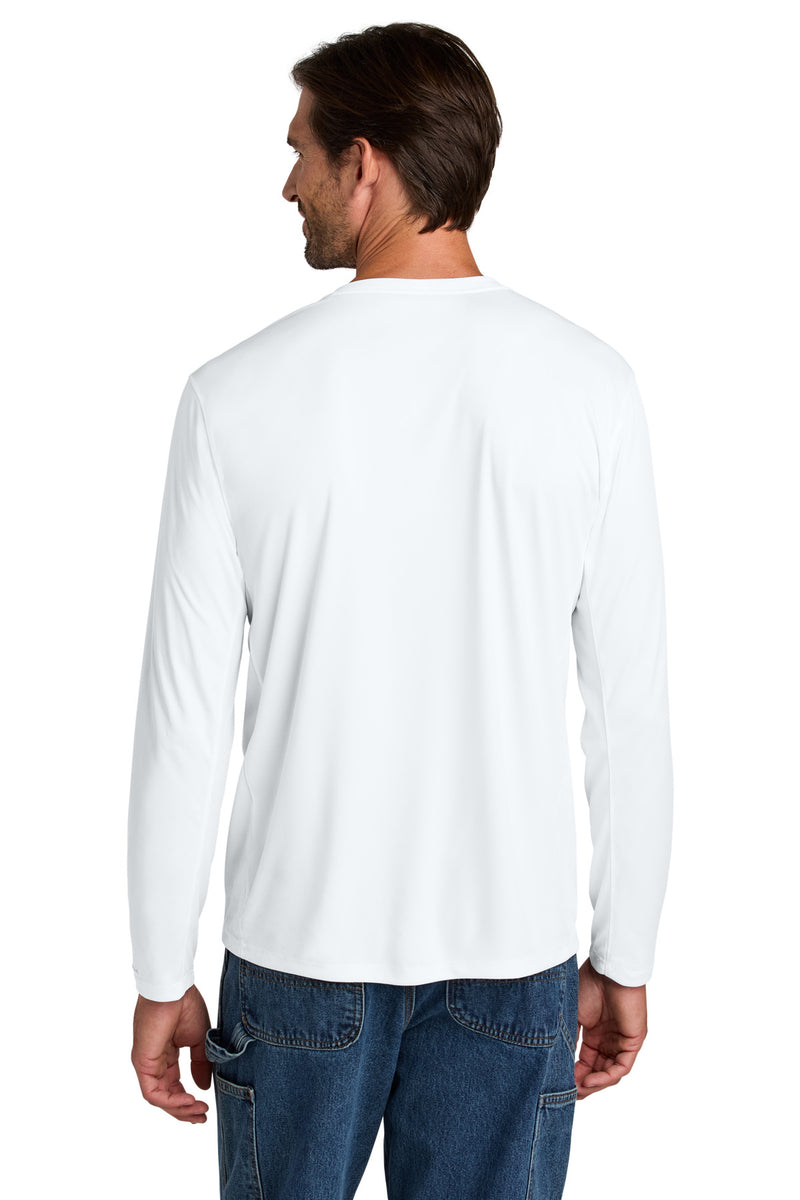 Carhartt Force Sun Defender Long Sleeve T-Shirt - White