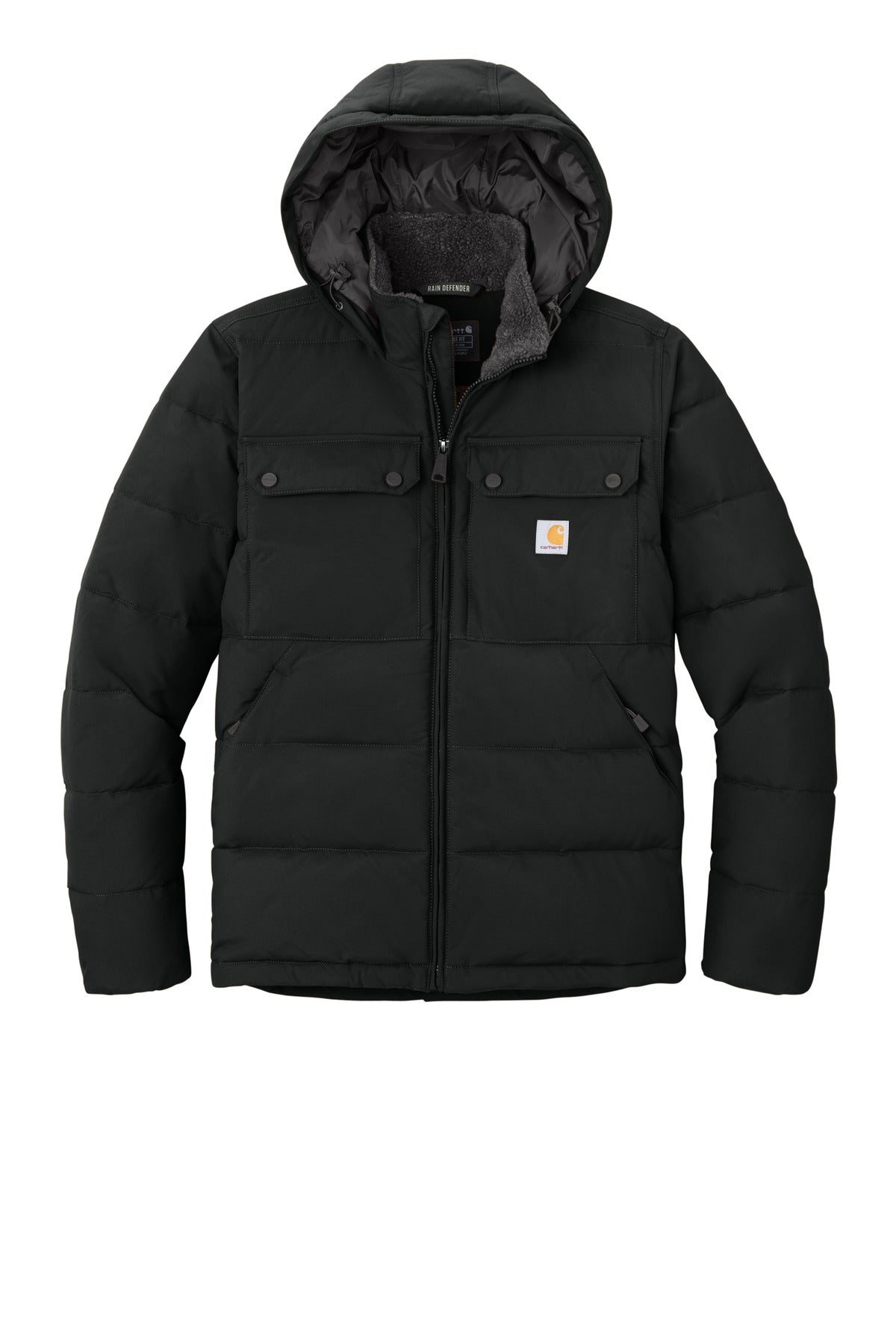 Carhartt Montana Insulated Hooded Jacket - Black