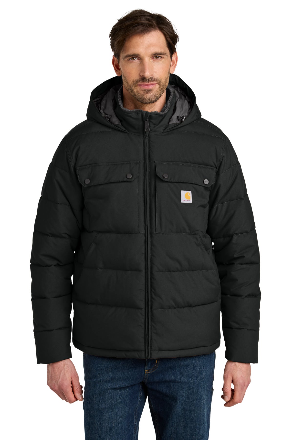 Carhartt Montana Insulated Hooded Jacket - Black