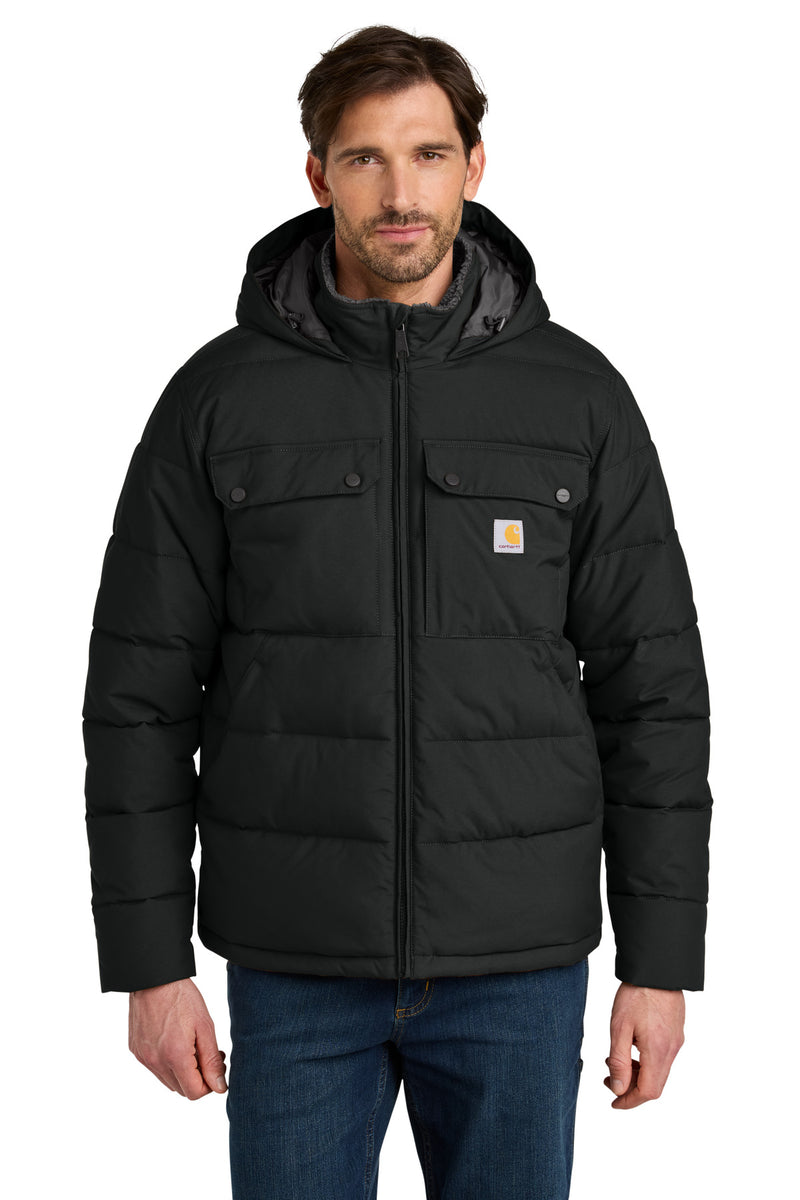 Carhartt Montana Insulated Hooded Jacket - Black