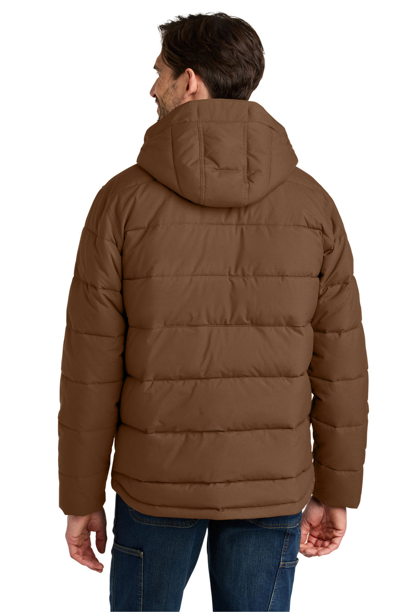 Carhartt Montana Insulated Hooded Jacket - Red Duck Brown
