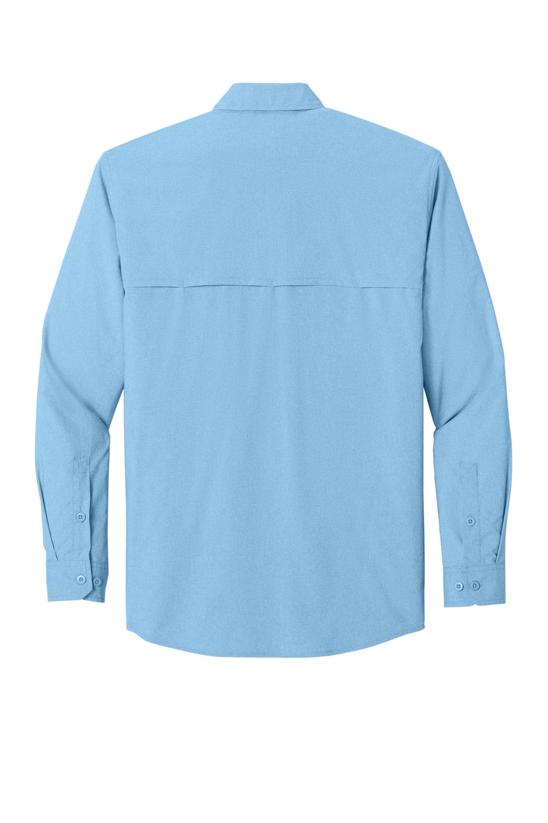Carhartt Force Sun Defender Long Sleeve Shirt - Fresh Water Blue