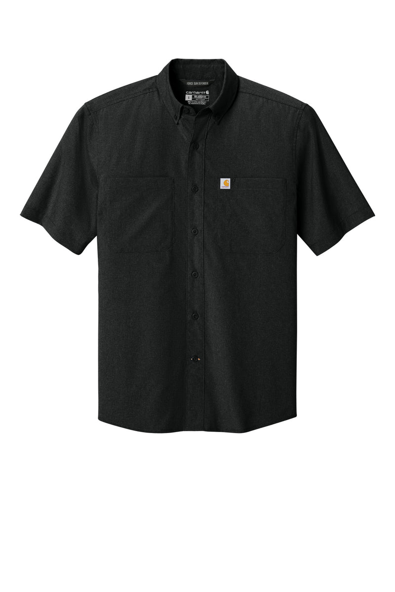 Carhartt Force Sun Defender Short Sleeve Shirt - Black