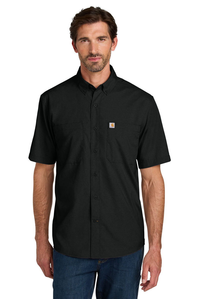 Carhartt Force Sun Defender Short Sleeve Shirt - Black