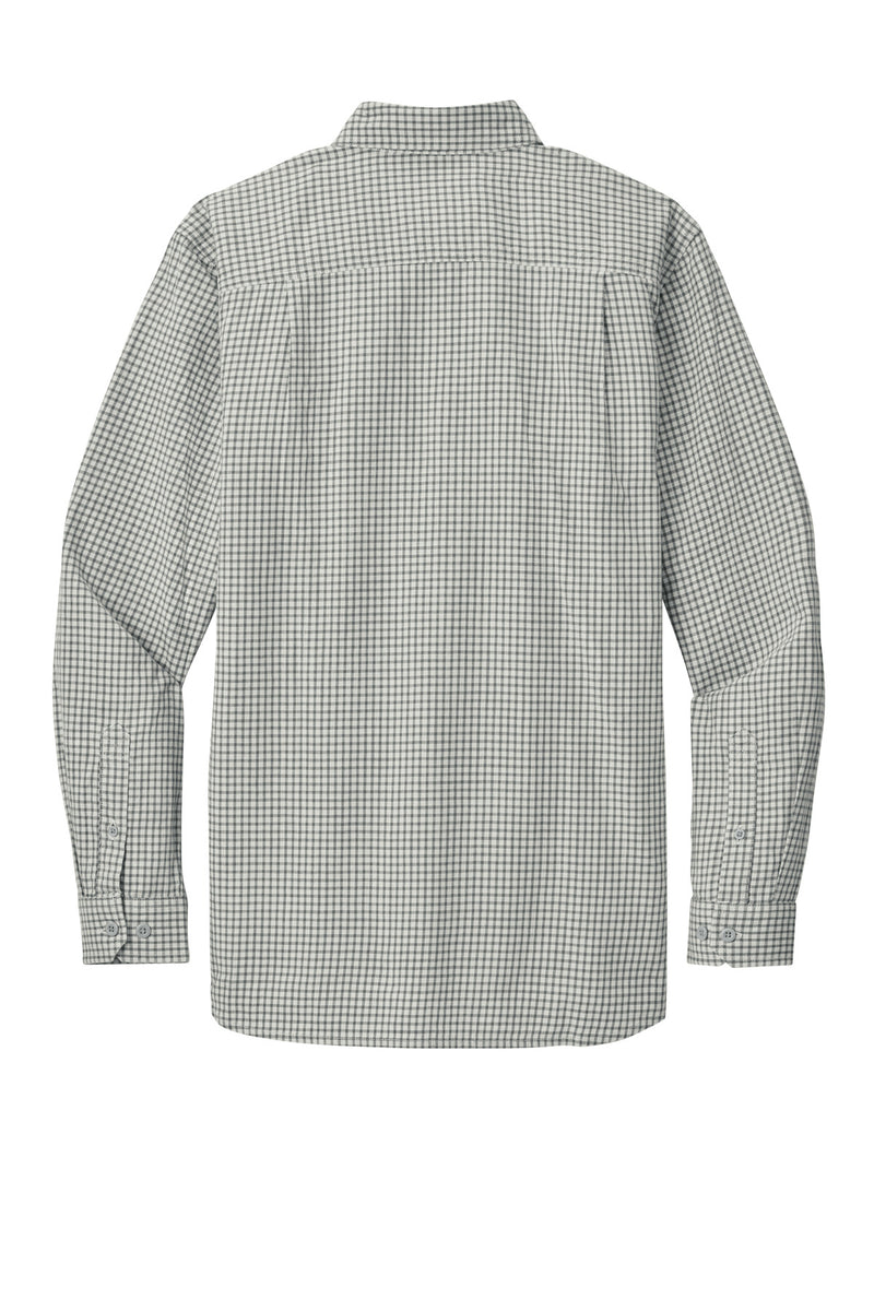 Carhartt Rugged Flex Plaid Long Sleeve Shirt - Check Steel Malt