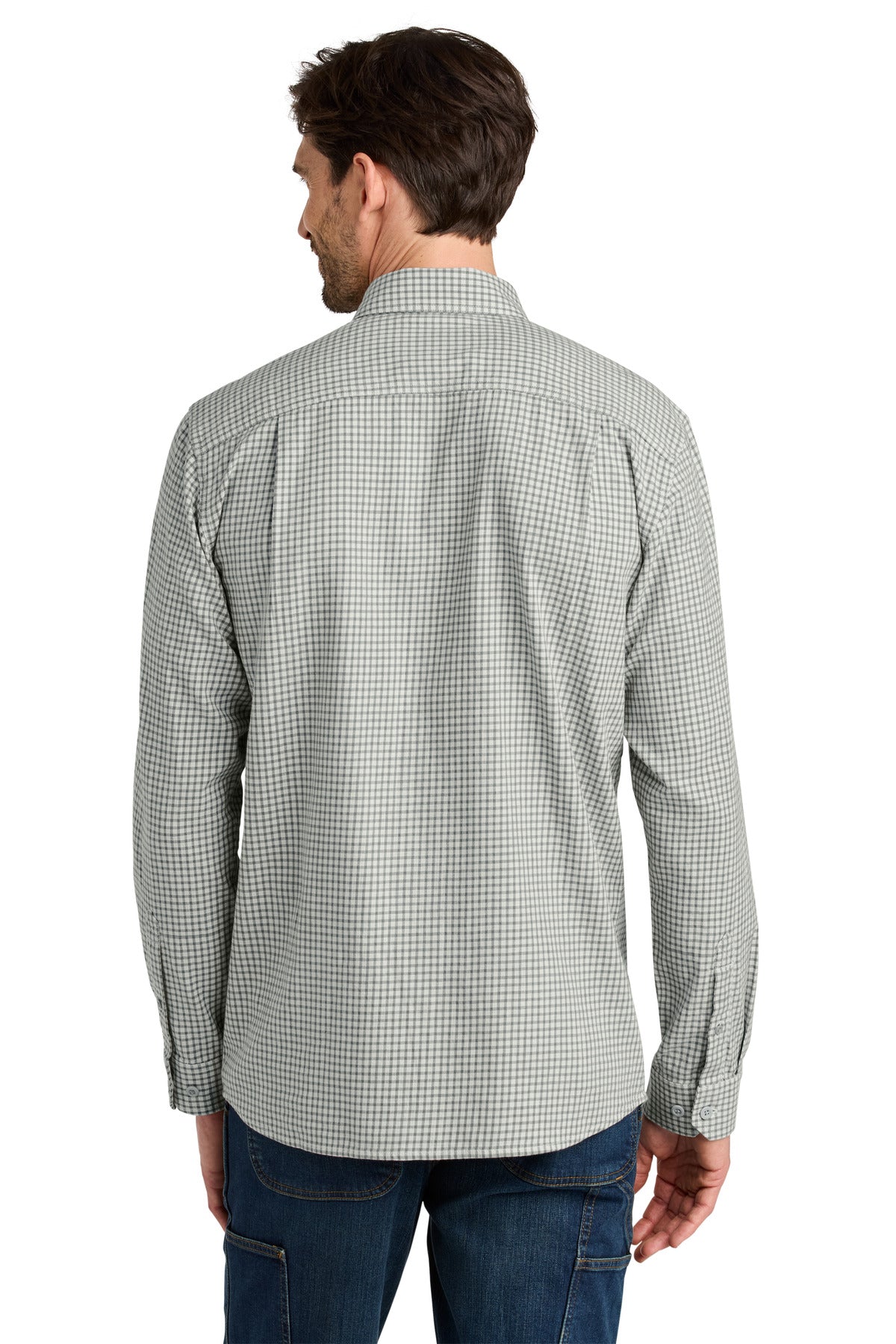 Carhartt Rugged Flex Plaid Long Sleeve Shirt - Check Steel Malt