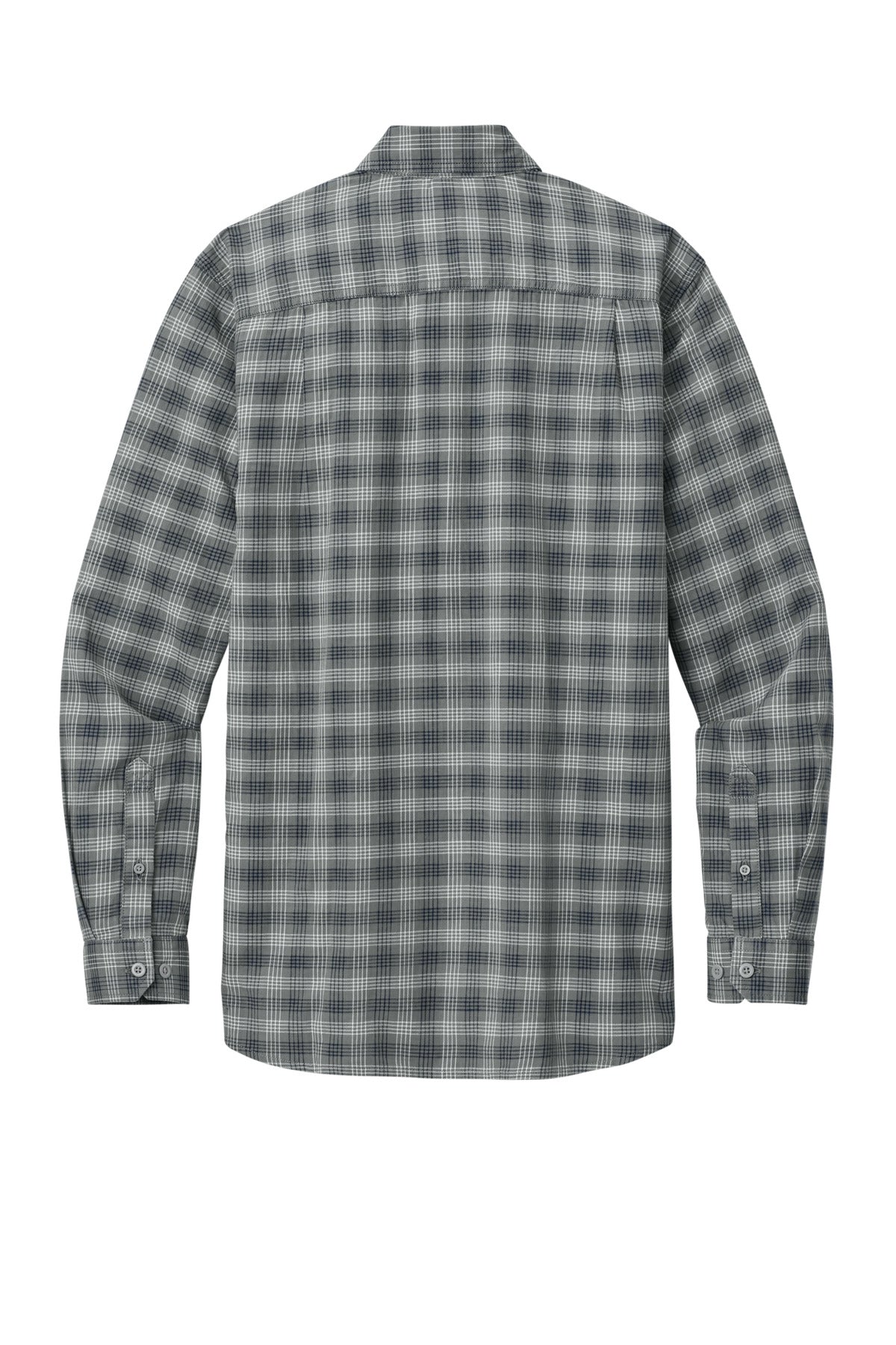 Carhartt Rugged Flex Plaid Long Sleeve Shirt - Plaid Steel Navy