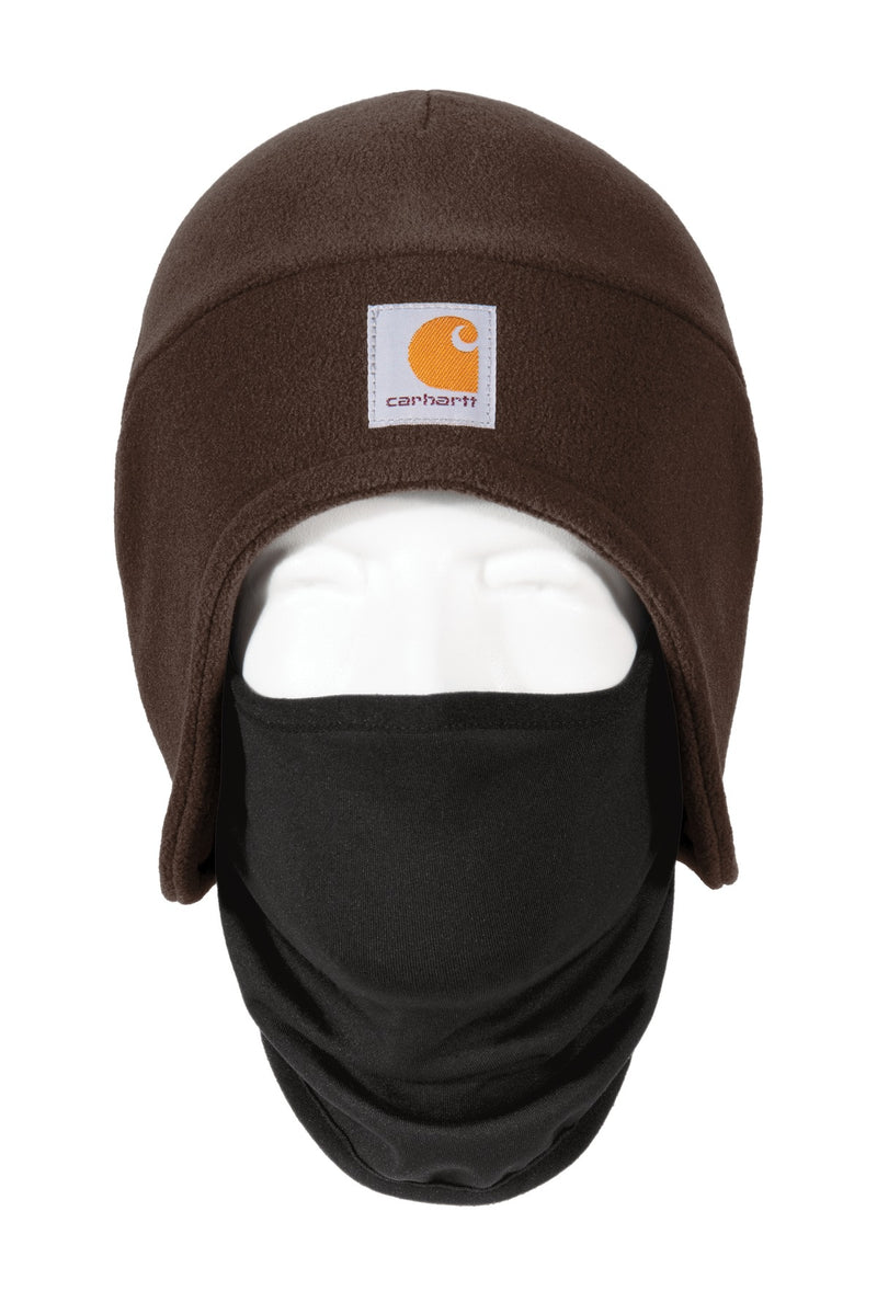 Carhartt Fleece 2-In-1 Headwear - Dark Brown