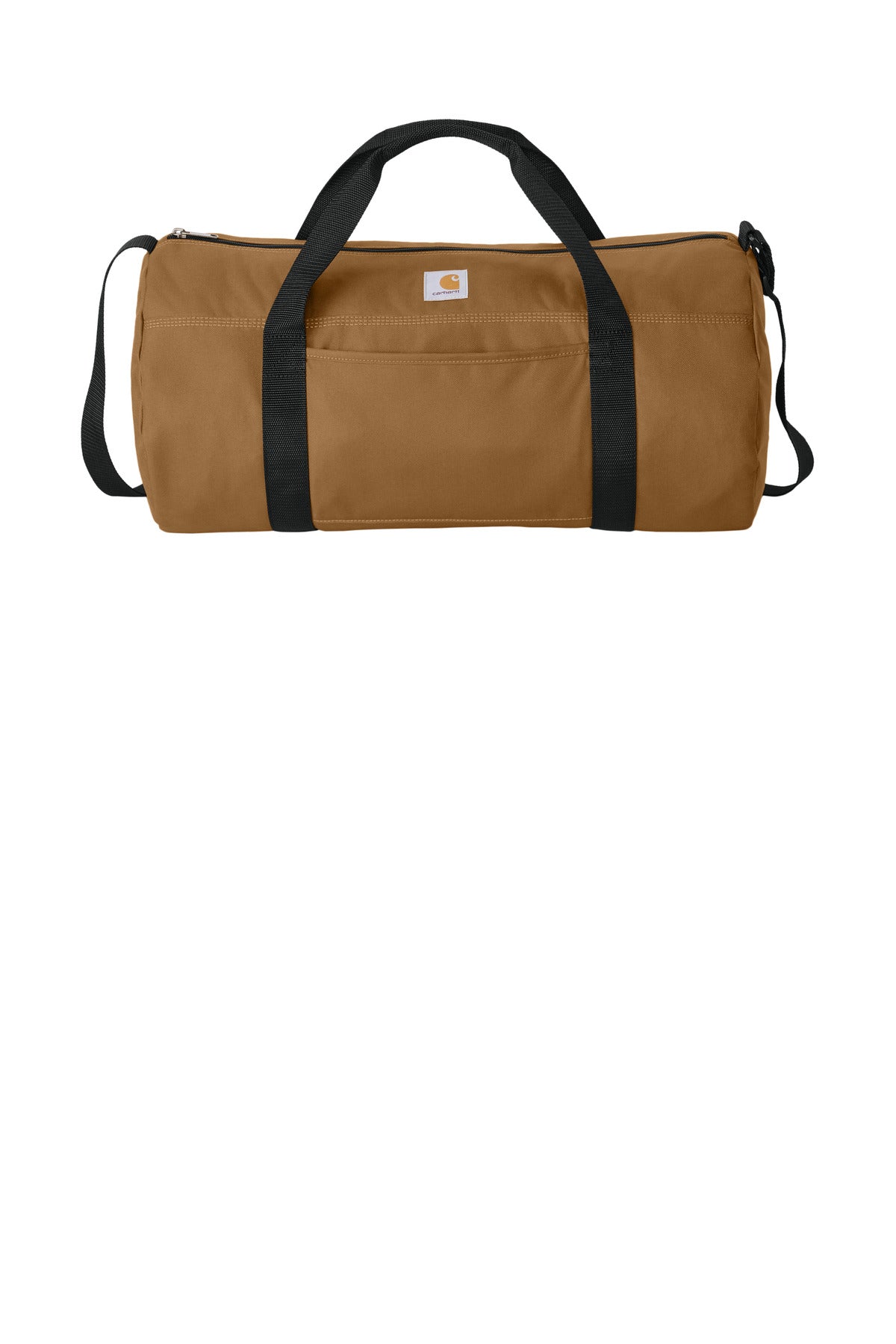 Carhartt Canvas Packable Duffel with Pouch - Carhartt Brown