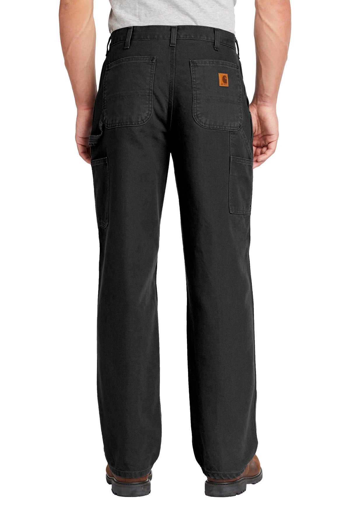 Carhartt Washed-Duck Work Dungaree - Black