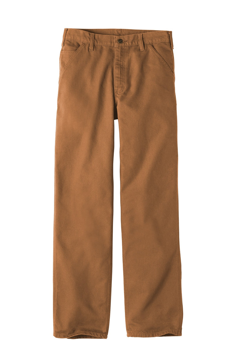 Carhartt Washed-Duck Work Dungaree - Carhartt Brown