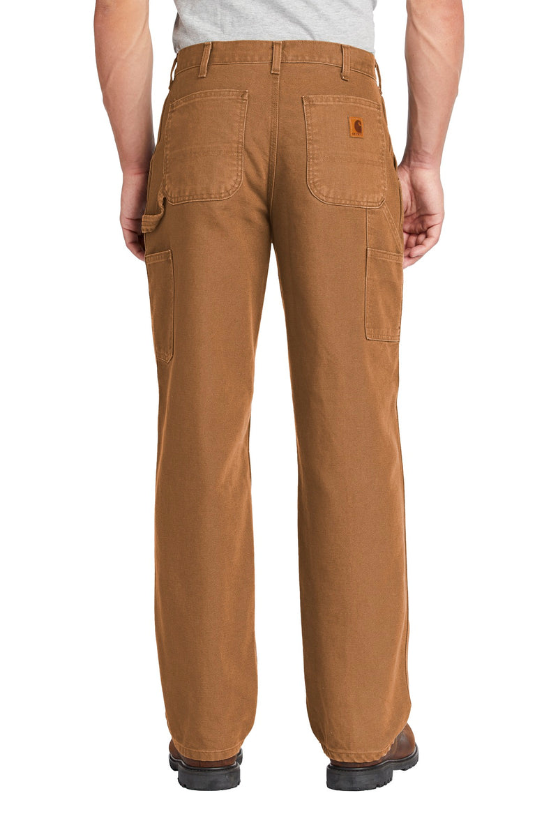 Carhartt Washed-Duck Work Dungaree - Carhartt Brown
