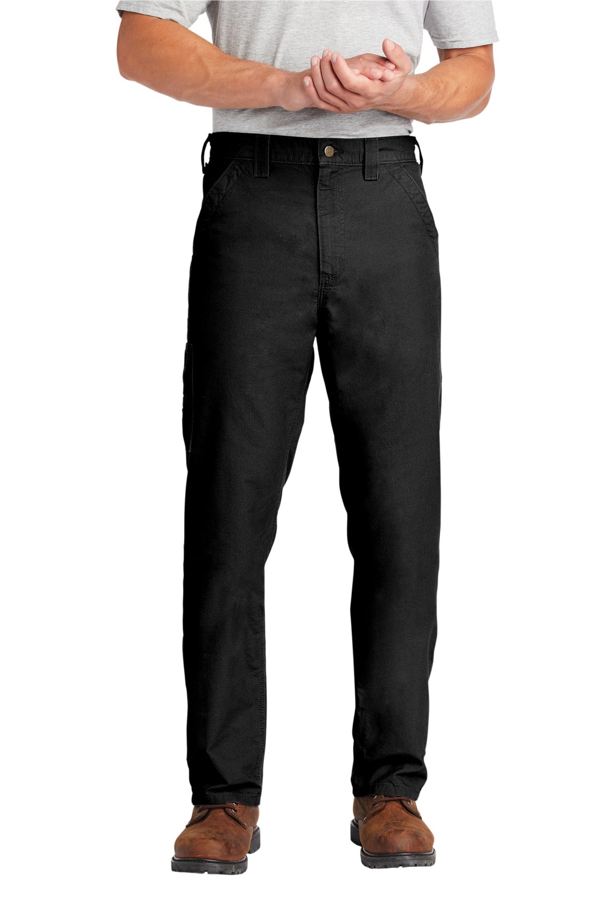 Carhartt Canvas Work Dungaree - Black