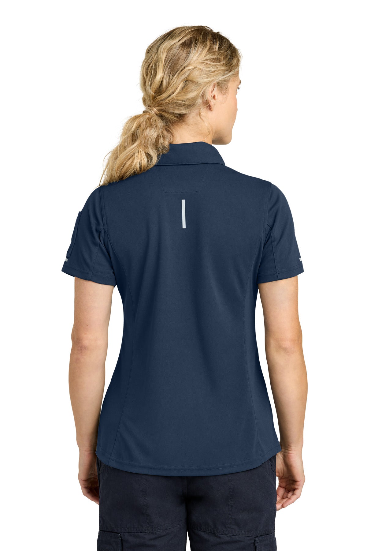 Carhartt Women's FLD & RSCU Polo - Dark Navy