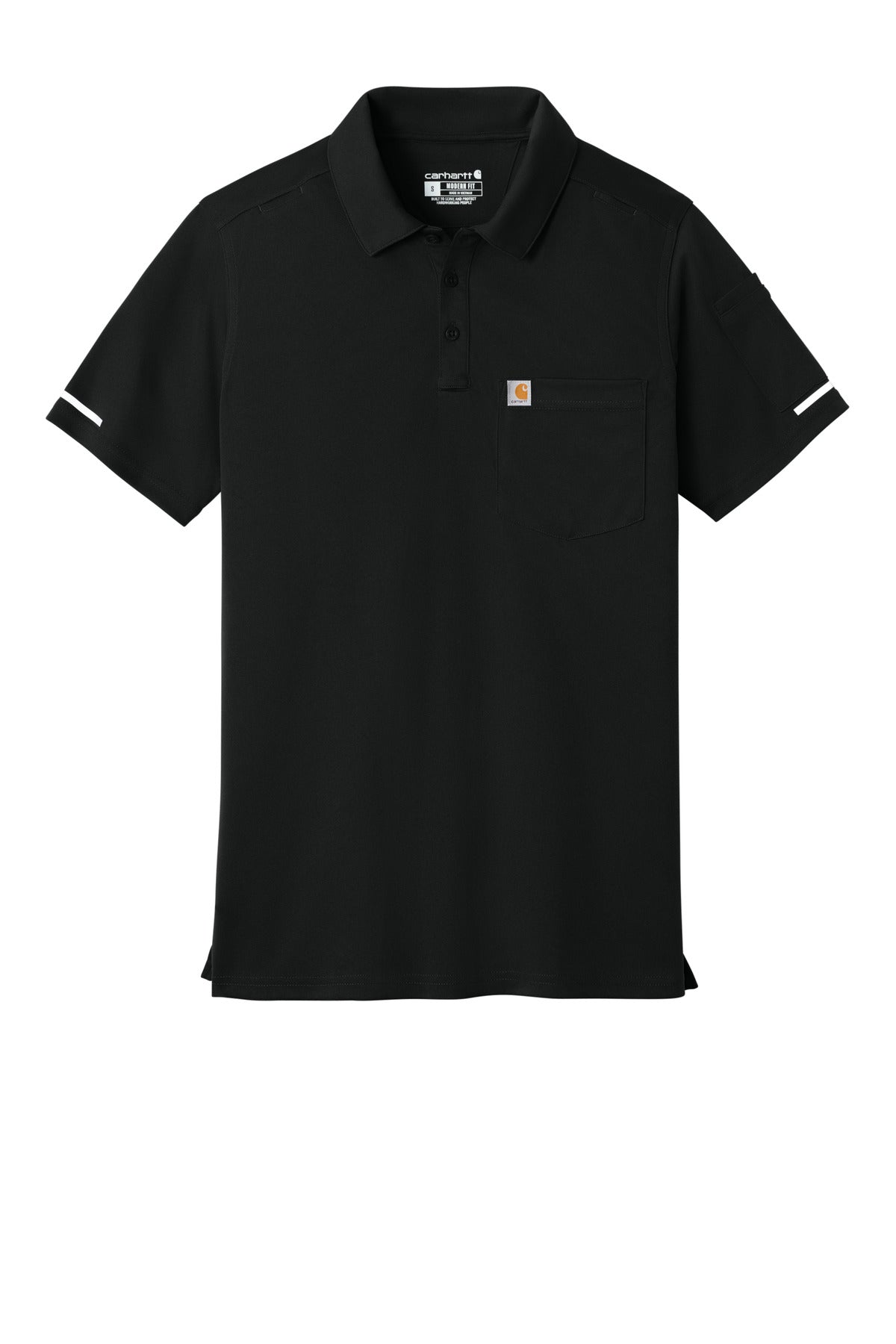 Carhartt FLD & RSCU Polo - Black