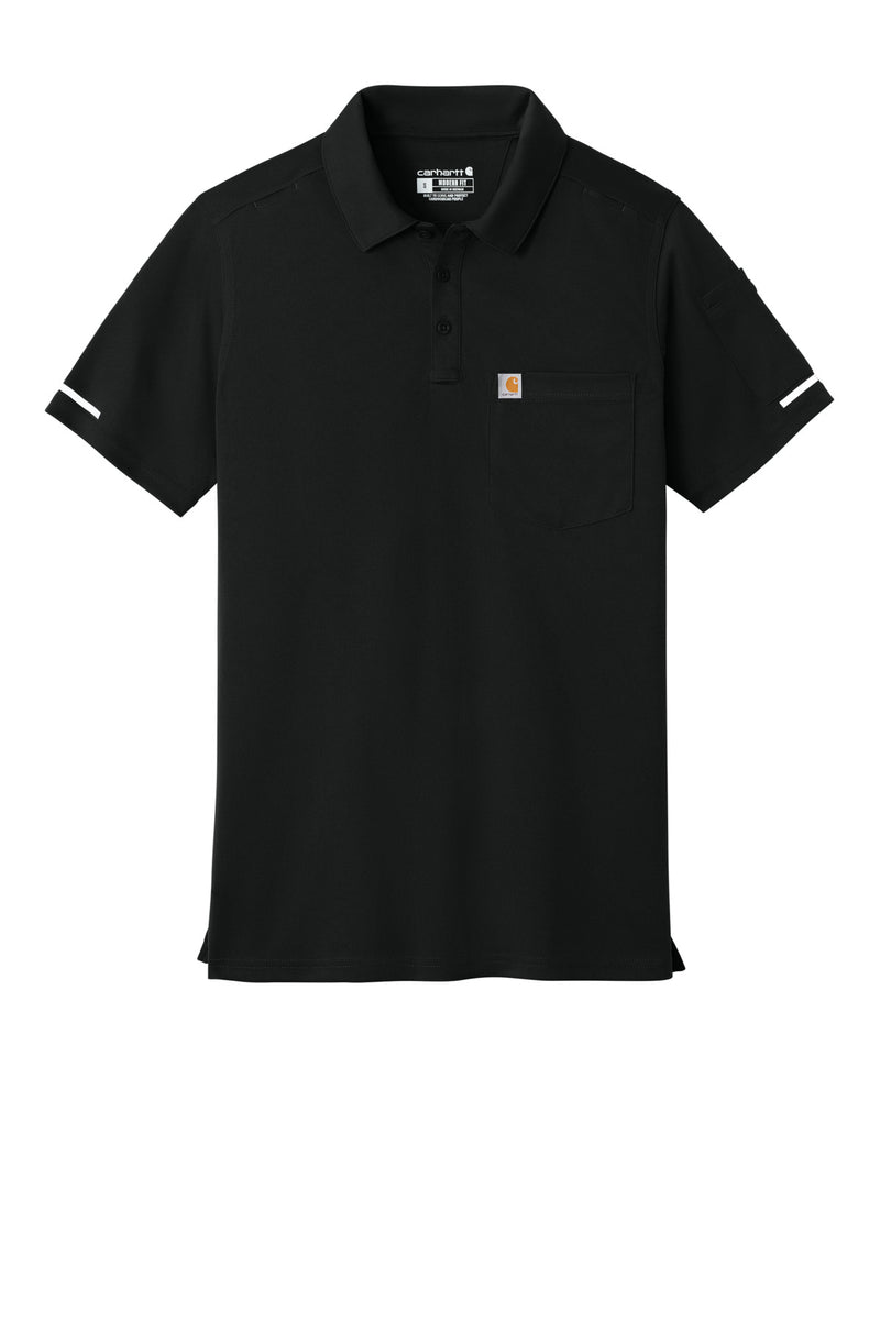 Carhartt FLD & RSCU Polo - Black