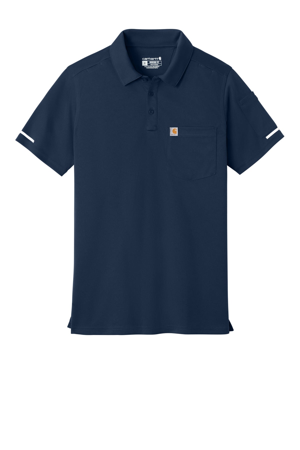 Carhartt FLD & RSCU Polo - Dark Navy