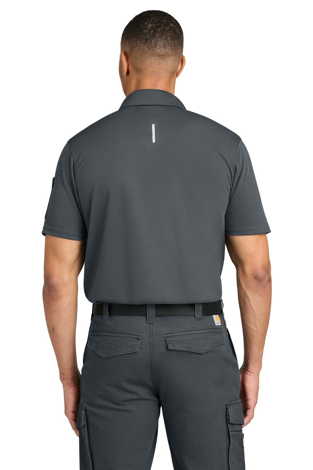 Carhartt FLD & RSCU Polo - Pewter
