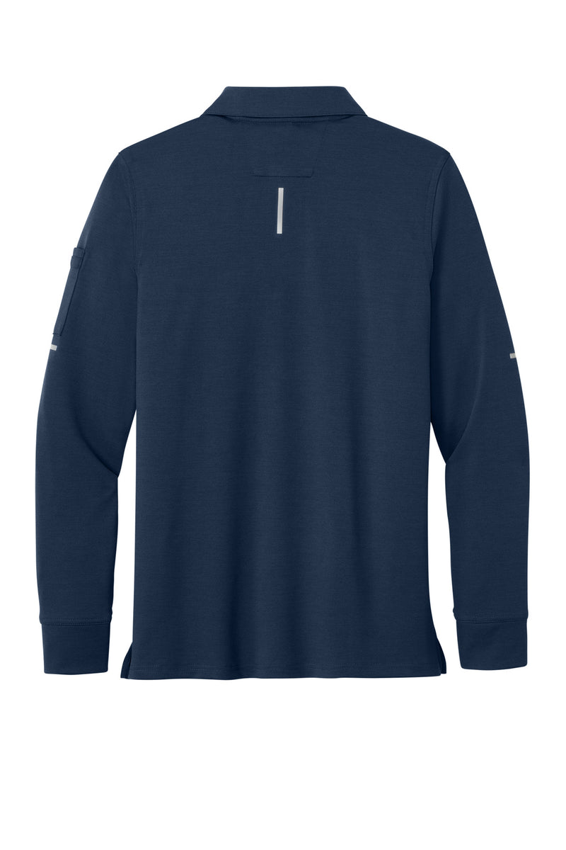 Carhartt FLD & RSCU Long Sleeve Polo - Dark Navy