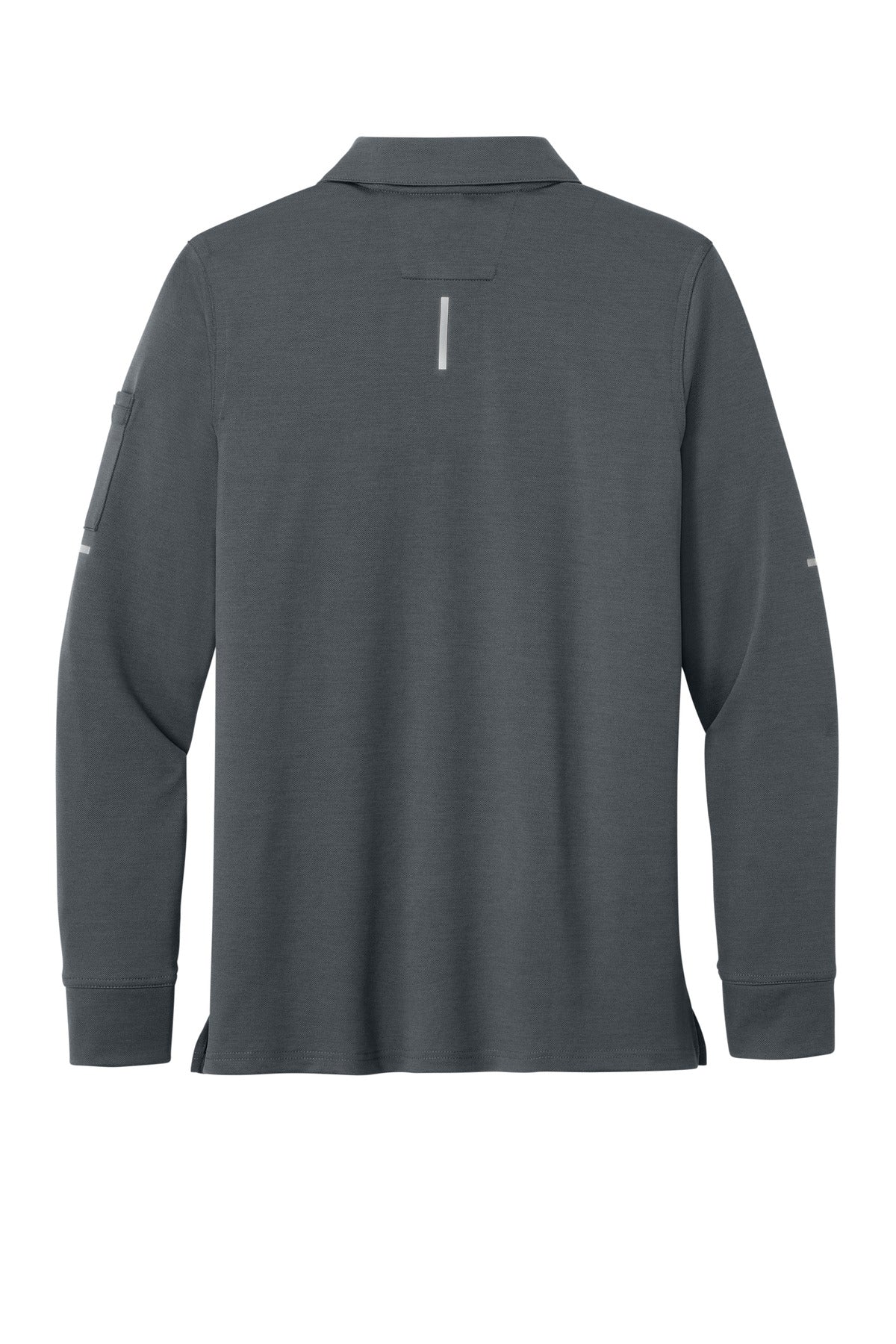 Carhartt FLD & RSCU Long Sleeve Polo - Pewter