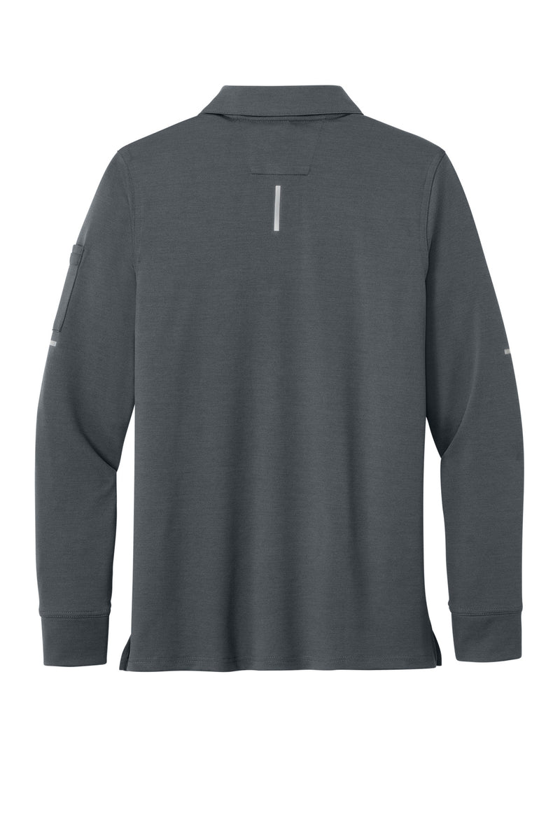 Carhartt FLD & RSCU Long Sleeve Polo - Pewter