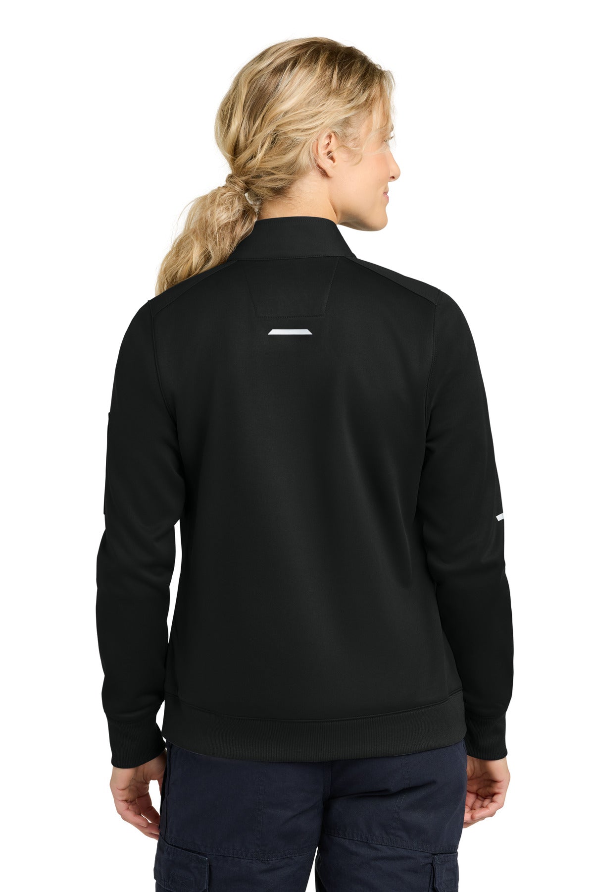Carhartt Women's FLD & RSCU 1/2-Zip Mid-Layer - Black