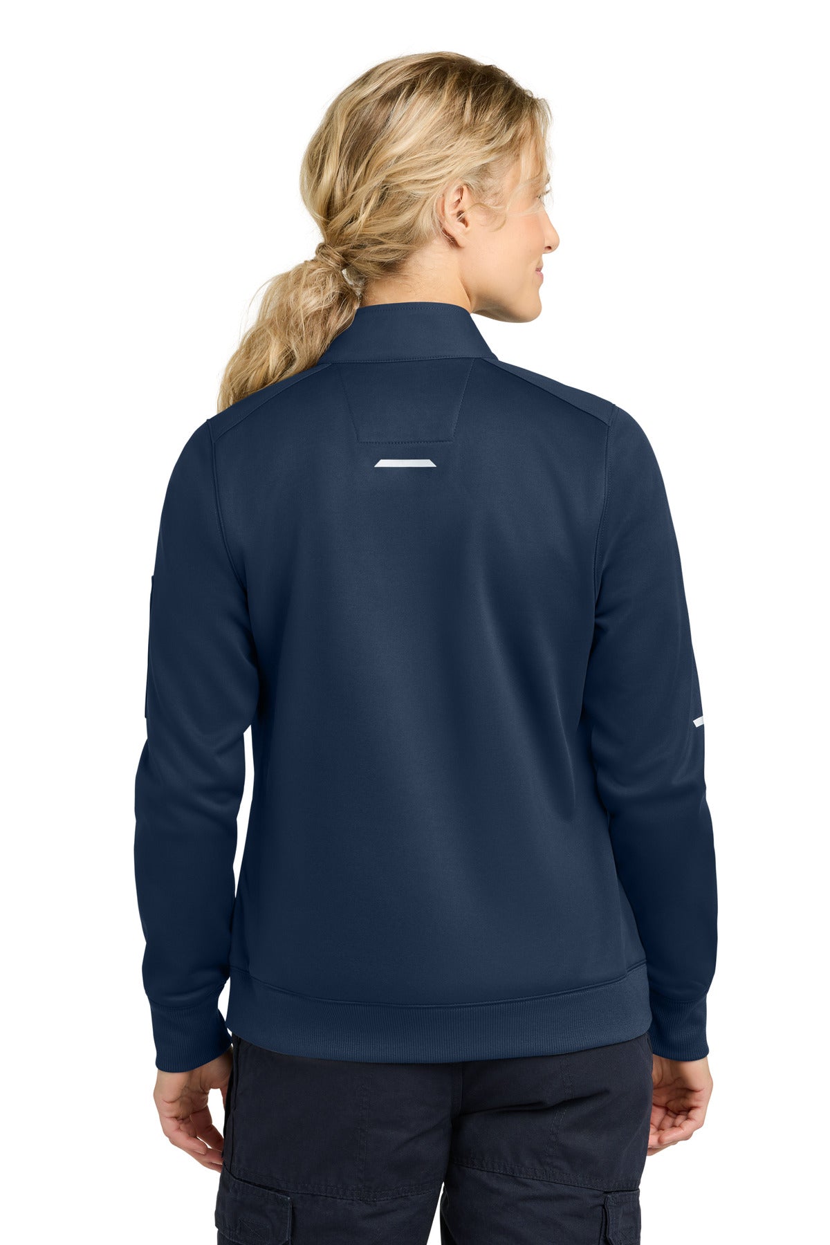 Carhartt Women's FLD & RSCU 1/2-Zip Mid-Layer - Dark Navy