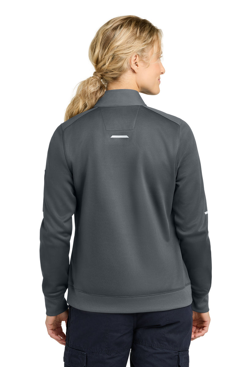 Carhartt Women's FLD & RSCU 1/2-Zip Mid-Layer - Pewter