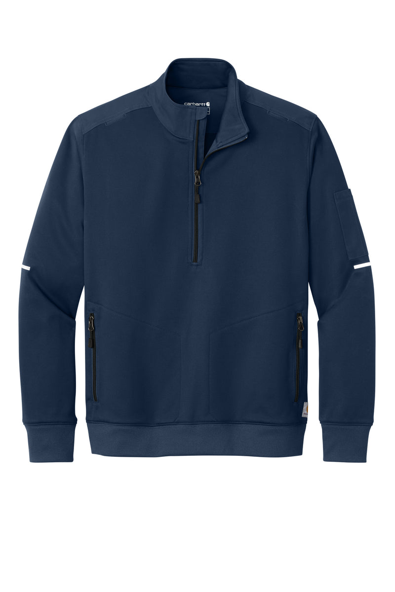 Carhartt FLD & RSCU 1/2-Zip Mid-Layer - Dark Navy