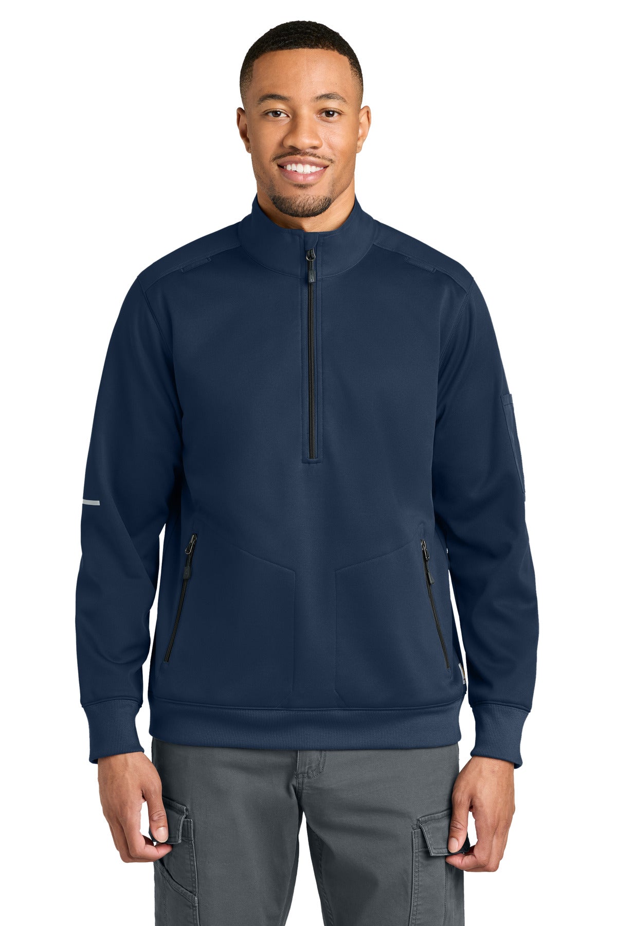 Carhartt FLD & RSCU 1/2-Zip Mid-Layer - Dark Navy