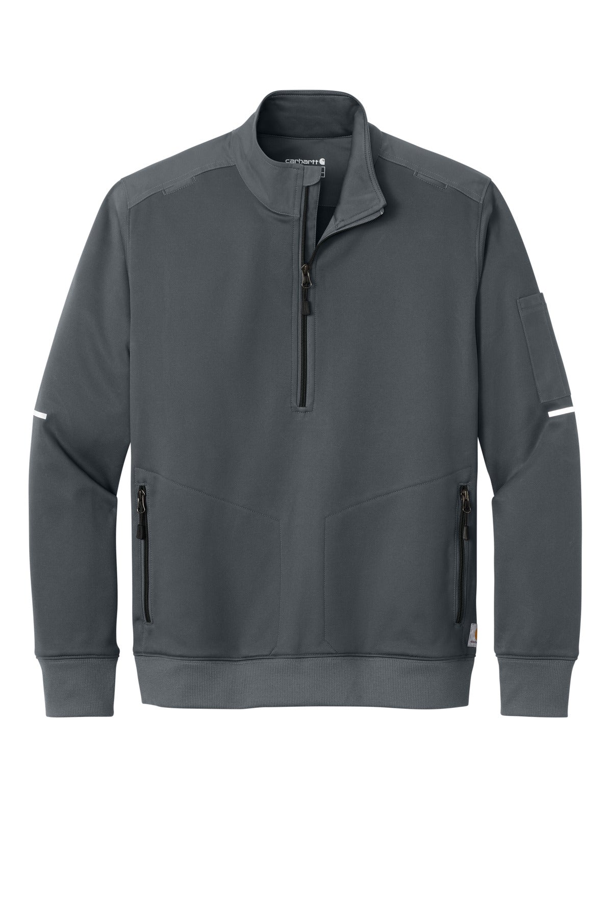 Carhartt FLD & RSCU 1/2-Zip Mid-Layer - Pewter