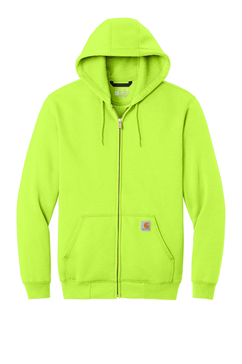 Carhartt Midweight Hooded Zip-Front Sweatshirt - Brite Lime