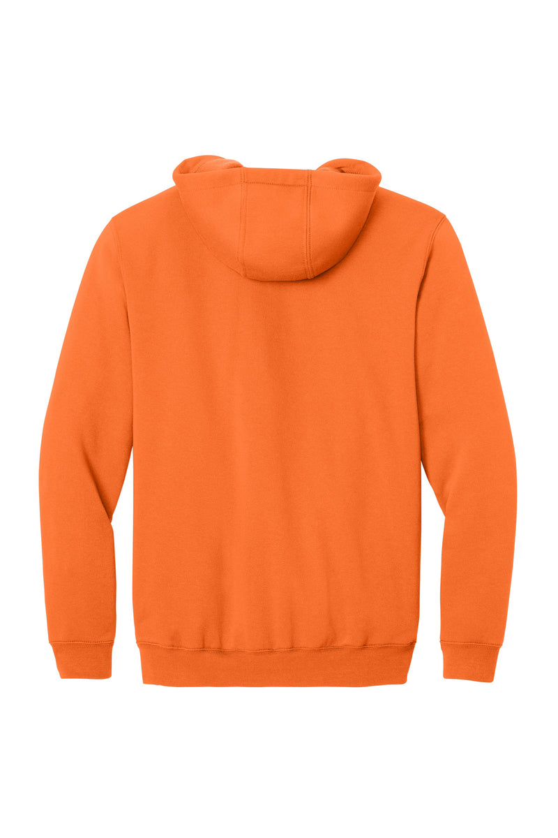 Carhartt Midweight Hooded Zip-Front Sweatshirt - Brite Orange