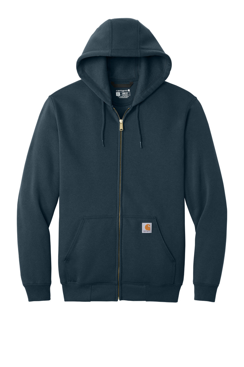 Carhartt Midweight Hooded Zip-Front Sweatshirt - New Navy