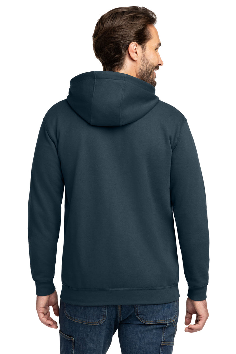 Carhartt Midweight Hooded Zip-Front Sweatshirt - New Navy