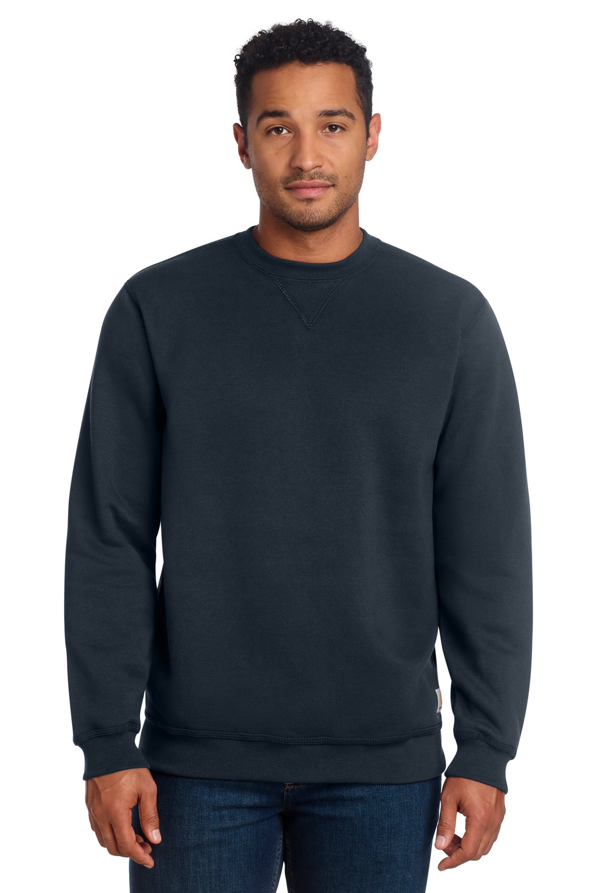 Carhartt  Midweight Crewneck Sweatshirt - New Navy