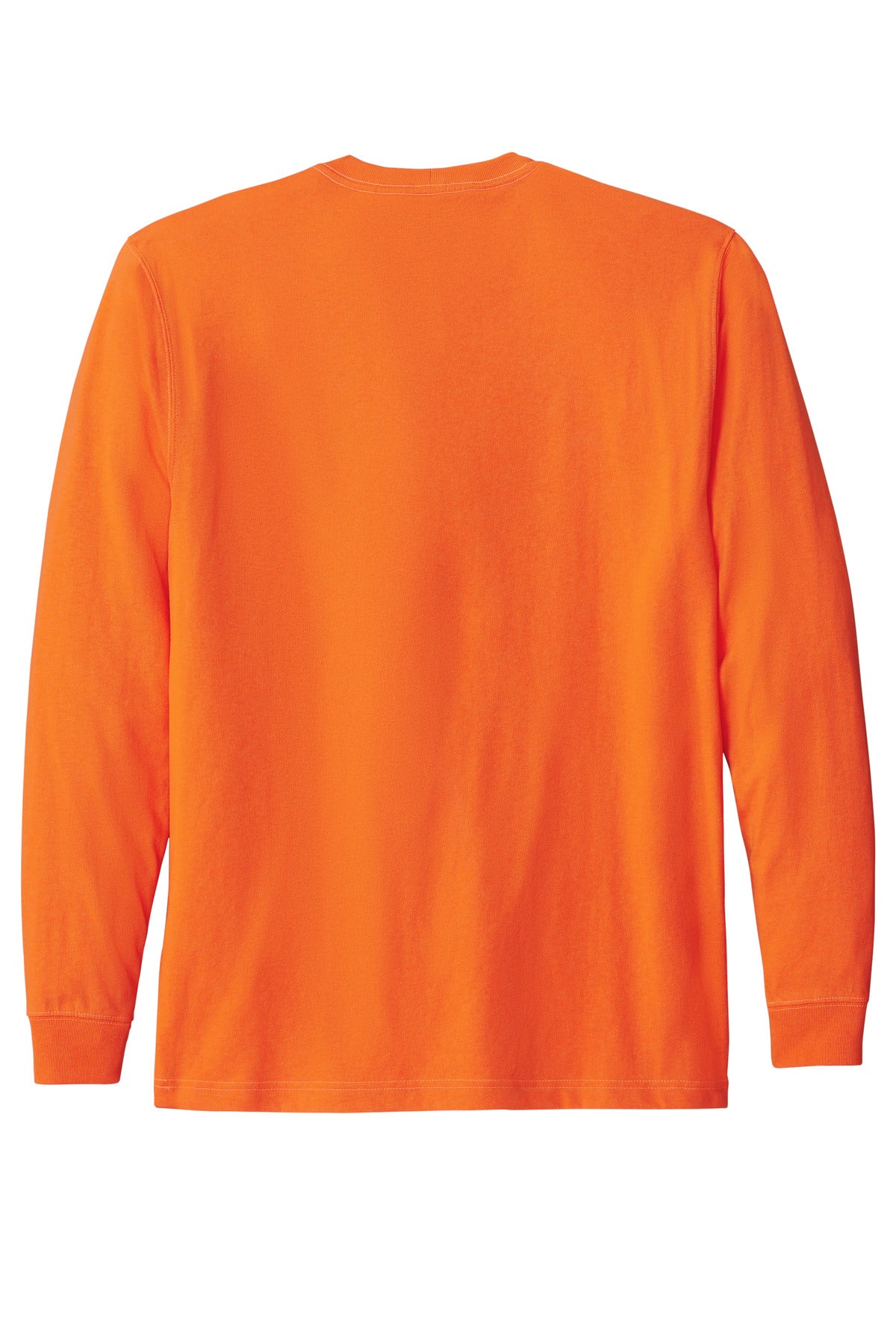 Carhartt Workwear Pocket Long Sleeve T-Shirt - Brite Orange