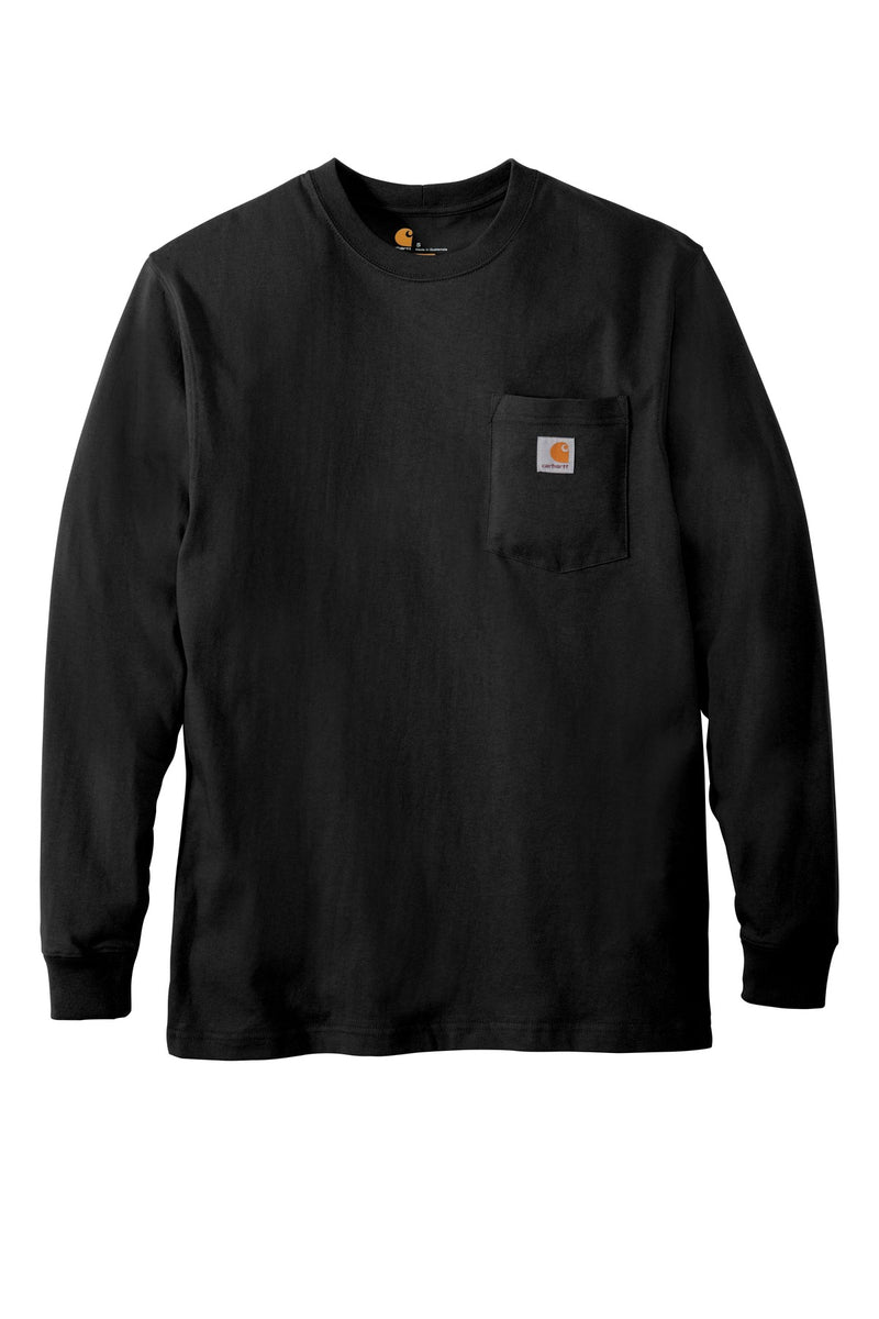 Carhartt Workwear Pocket Long Sleeve T-Shirt - Black