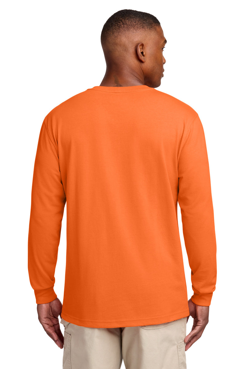 Carhartt Workwear Pocket Long Sleeve T-Shirt - Brite Orange