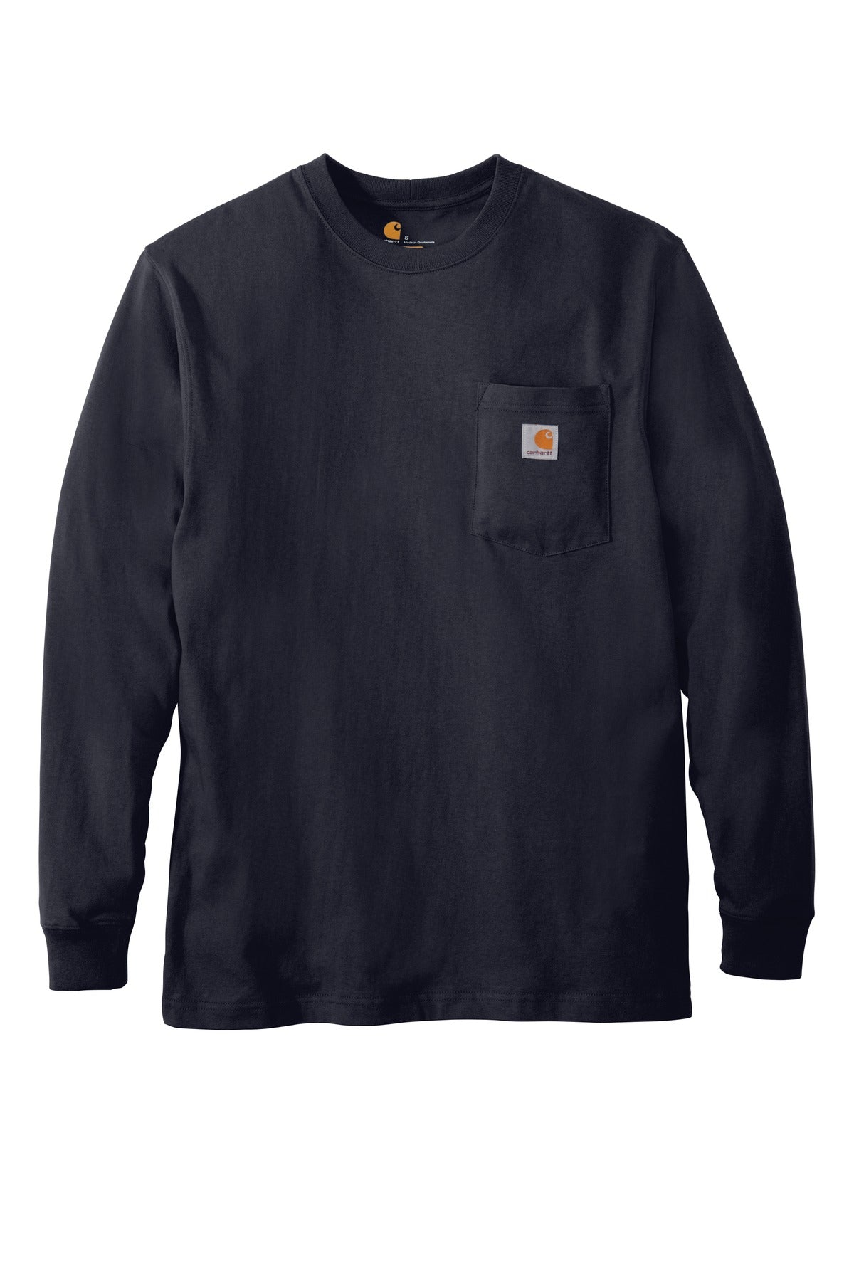 Carhartt Workwear Pocket Long Sleeve T-Shirt - Navy
