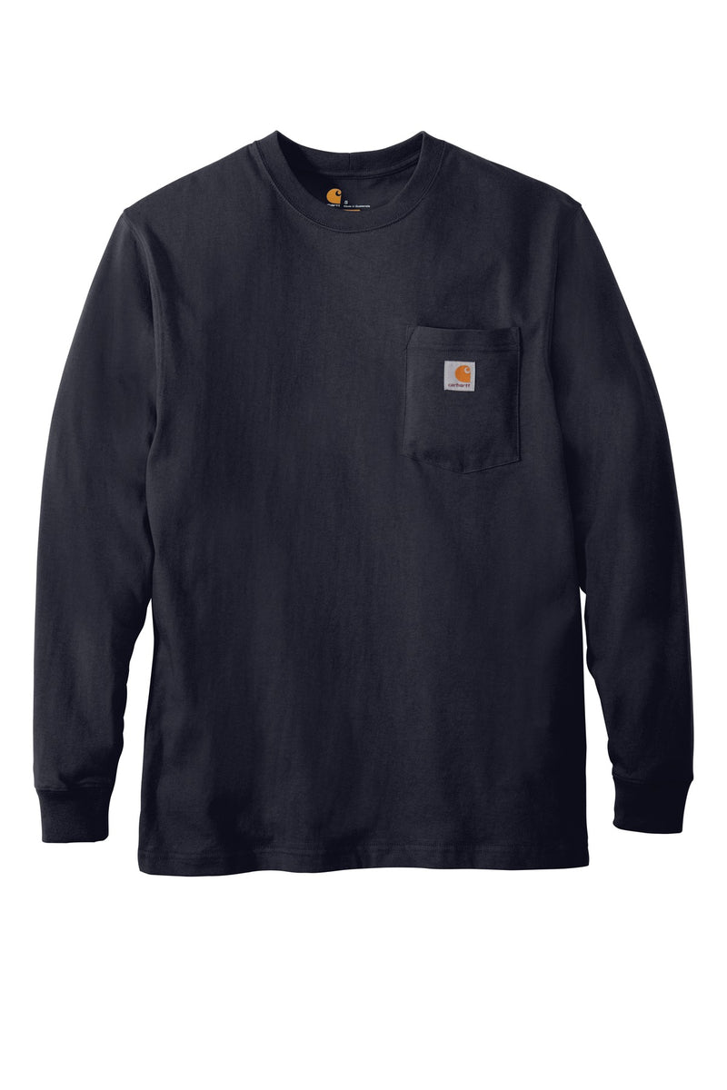 Carhartt Workwear Pocket Long Sleeve T-Shirt - Navy