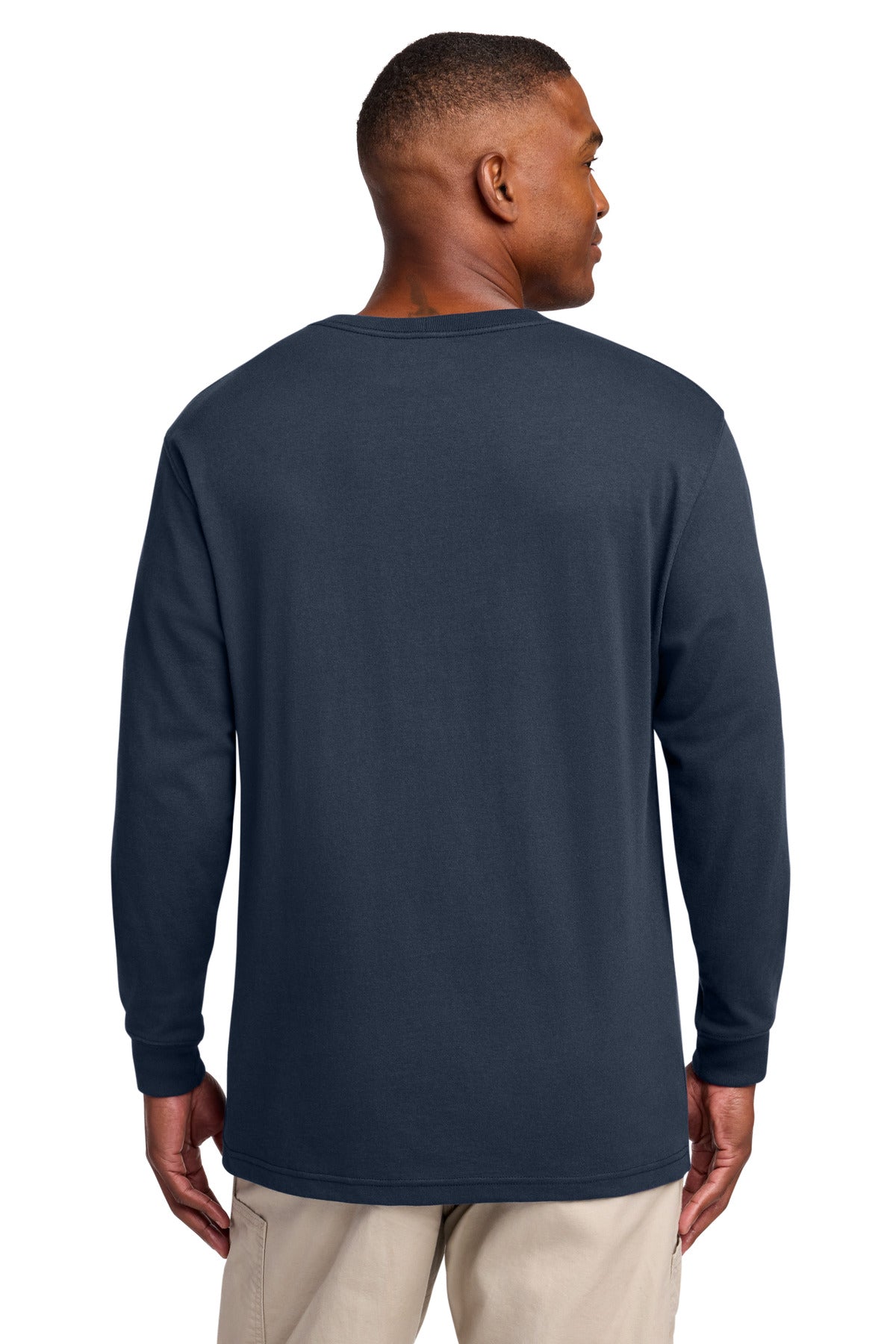 Carhartt Workwear Pocket Long Sleeve T-Shirt - Navy