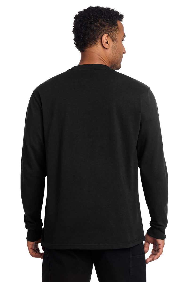 Carhartt Long Sleeve Henley T-Shirt - Black