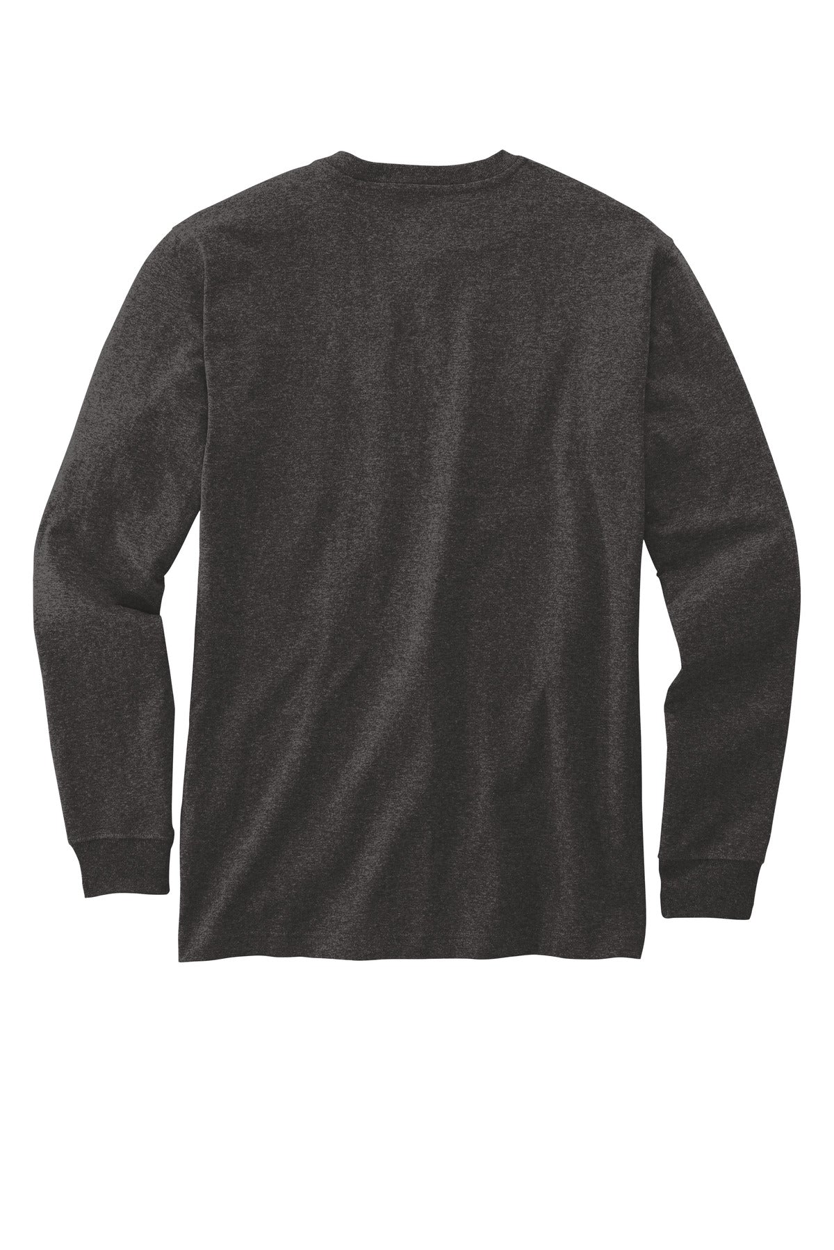 Carhartt Long Sleeve Henley T-Shirt - Carbon Heather